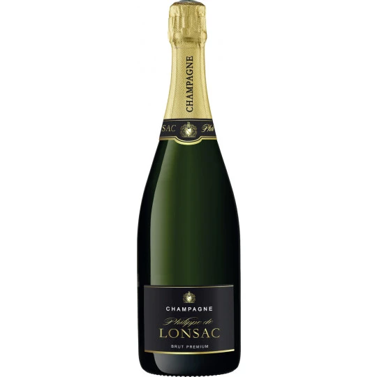 De Lonsac Champagner Brut Premium 0,75l